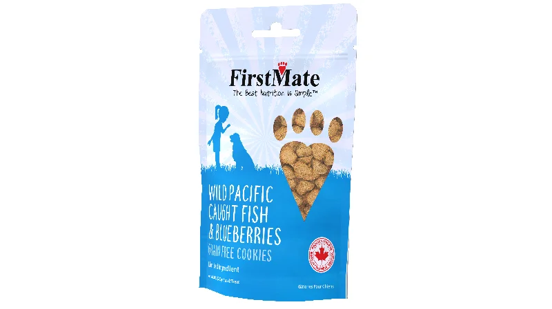 - How is Birgi dog foodFirstMate Wild Pacific Caught Fish & Blueberries Treats 226g