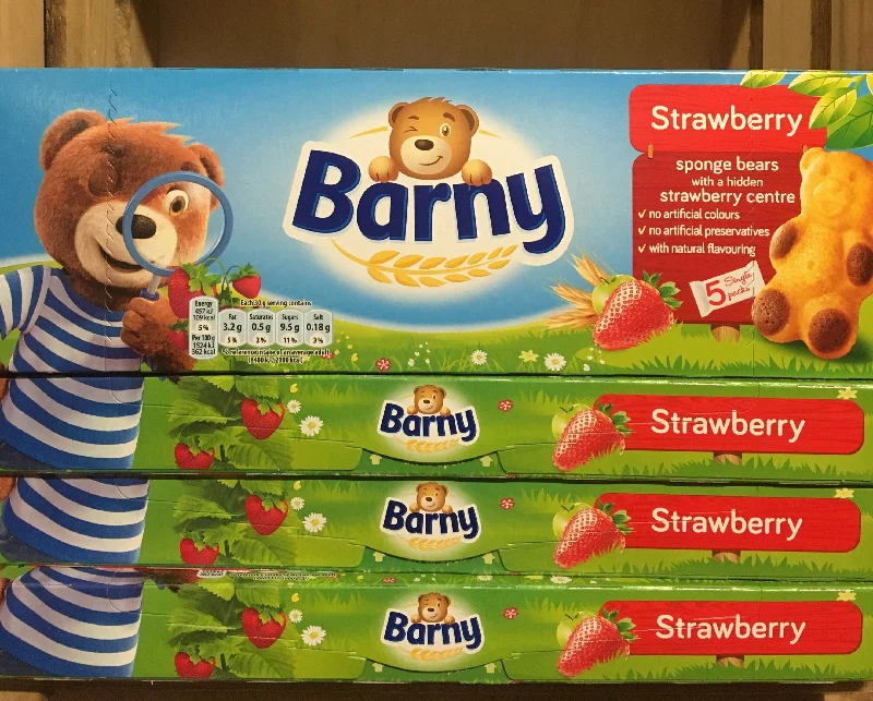 -Anti-scratch sofa protective cover20x Barny Strawberry Sponge Bear Cake Bars (4 Packs of 5x30g Cakes) -Anti-scratch sofa protective cover20x Barny Strawberry Sponge Bear Cake Bars (4 Packs of 5x30g Cakes)