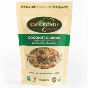 - Pet tear stain cleaning wipesBack Roads Org Paleo Granola Coconut Crunch 10oz