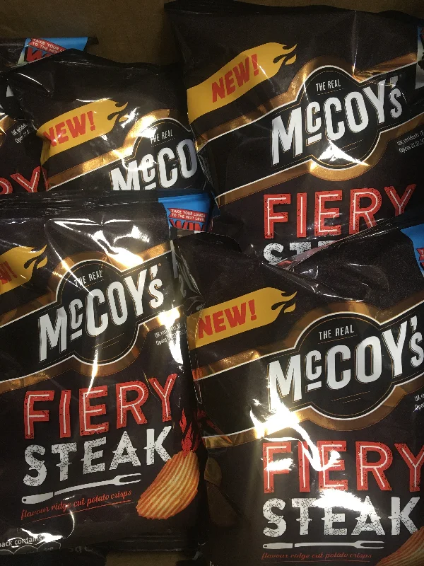 - Custom pet birthday cake13x McCoy's Ridge Cut Fiery Steak Crisps Grab Bags (13x47.5g)