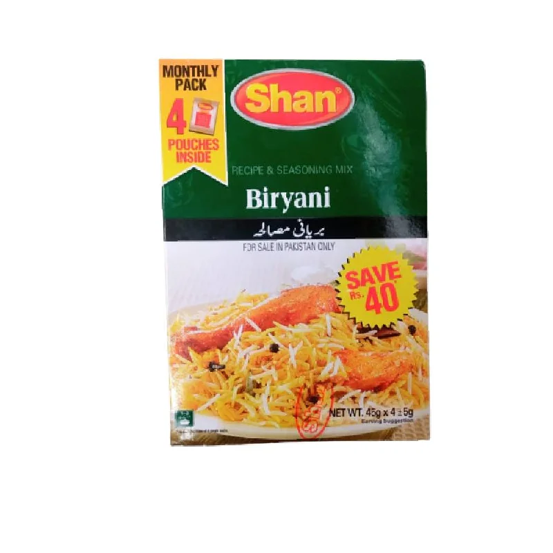 - ​​Christmas pet Christmas clothingSHAN BIRYANI MASALA MONTHLY PACK 4X50 GM