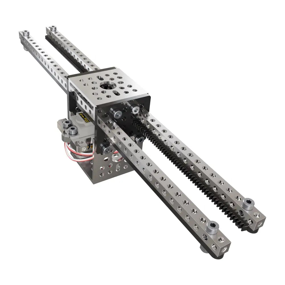 - Air box TSA certified check-inServoCity Servo-Driven Gear Rack Kit (12lb Thrust, 11.4 in/sec, Dual Gear Rack)