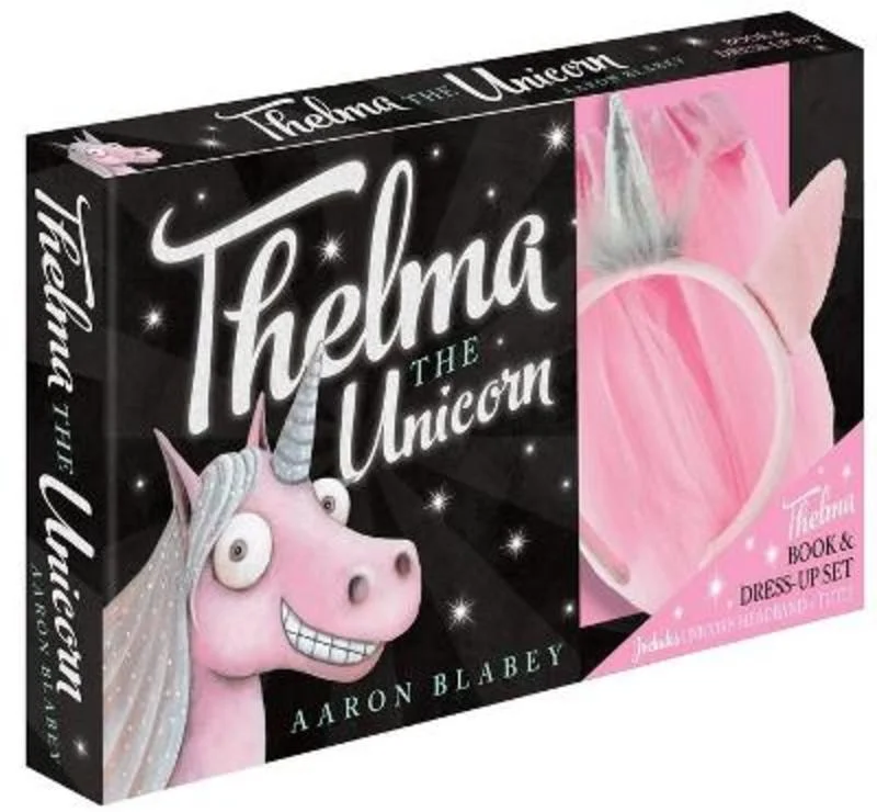 - Teething and chewing toys for puppiesThelma the Unicorn: Book & Dress-Up Set