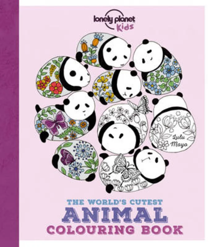 - Postoperative pet anti-licking Elizabethan collarLonely Planet Kids The World's Cutest Animal Colouring Book