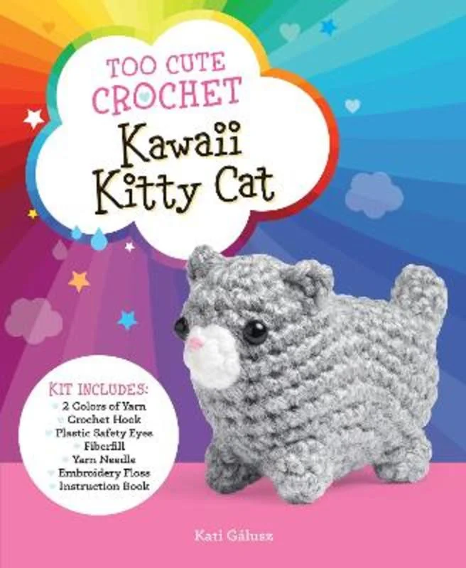 - Cat anti-jump window safety netToo Cute Crochet: Kawaii Kitty Cat