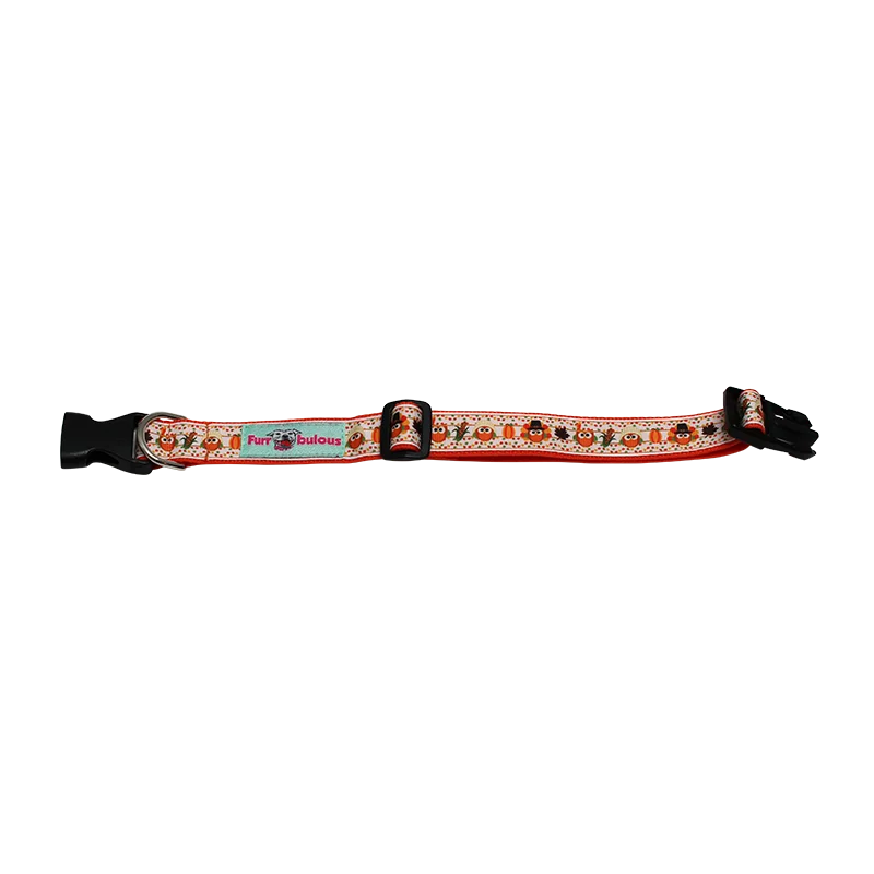   . **Pet water dispenser is silent**Fall - Autumn Dog Collars - 1"