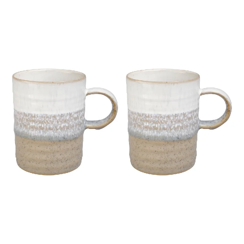 - Pet tear stain cleaning wipesDenby Kiln Ridged Mugs 410ml (Set of 2)