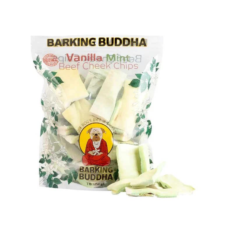 - Climbing pet constant temperature heating padBarking Buddha Vanilla Mint Beef Cheek Chips 1 lb. Value Bag - Climbing pet constant temperature heating padBarking Buddha Vanilla Mint Beef Cheek Chips 1 lb. Value Bag