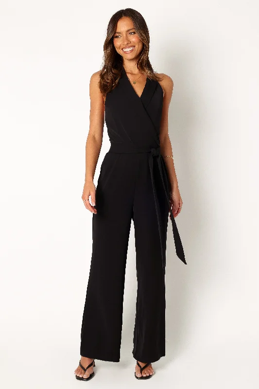 - Summer pet ice matTally Jumpsuit - Black