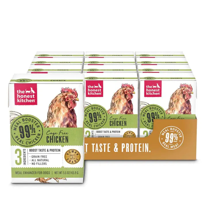 - Degradable pet feces bagThe Honest Kitchen Meal Booster: 99% Chicken Wet Dog Food Topper 12/5.5oz