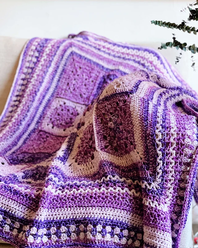 - Teething and chewing toys for puppiesCrochet Kit - Violet Lily Afghan