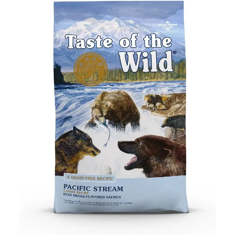 - Automatic temperature adjustment cat bedTaste of the Wild® Pacific Stream® Grain Free Smoked Salmon Recipe Dog Food