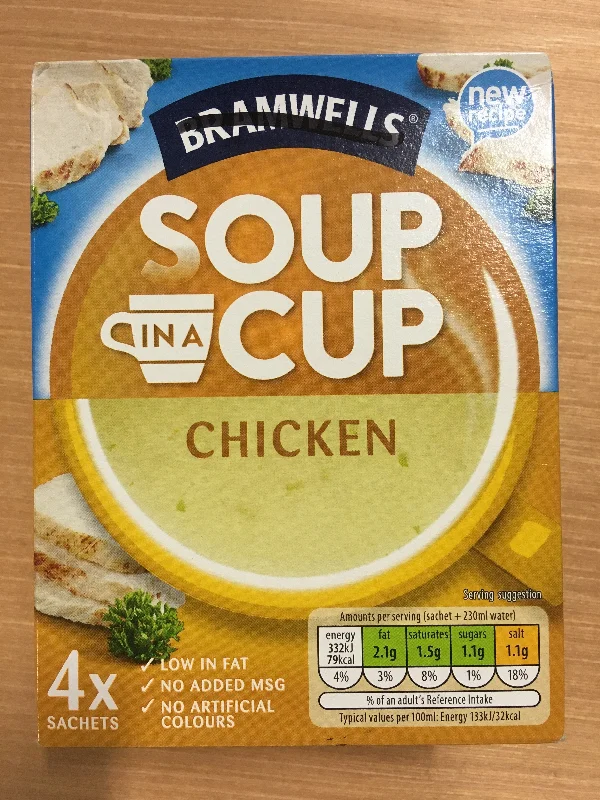 - Cat anti-jump window safety netBramwells Chicken Soup in a Cup 4x Sachets 81g