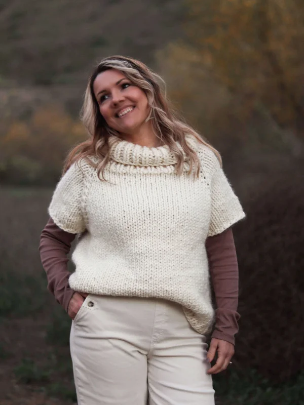 - Pet fence foldable indoorKnit Kit - Marshmallow Pullover