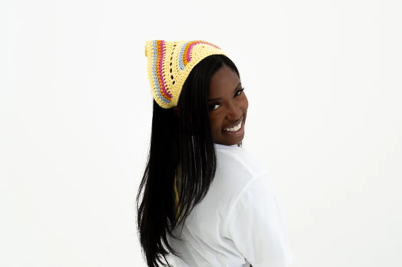 ---Venice Beach Bandana (Crochet)