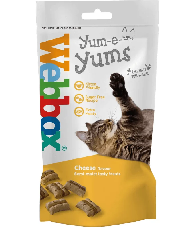    - Kitten food  Webbox - Yum-e-Yums Cheese Cat Treats 40g