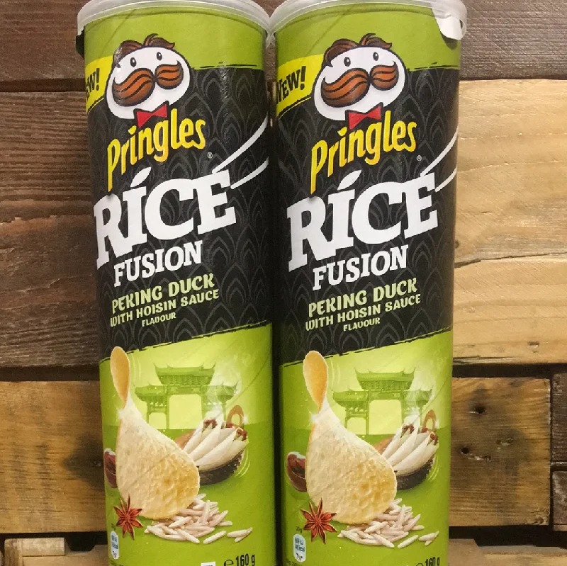- Custom pet birthday cake2x Pringles Rice Fusion Peking Duck with Hoisin Sauce Flavour (2x160g) - Custom pet birthday cake2x Pringles Rice Fusion Peking Duck with Hoisin Sauce Flavour (2x160g)