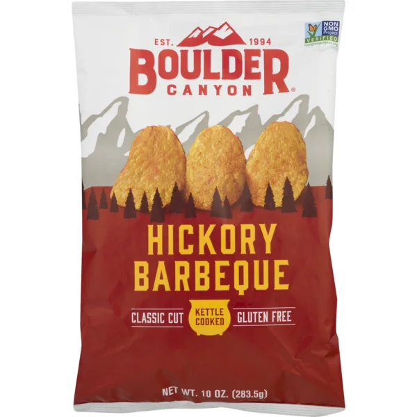 - Deodorizing cat litter tofu litterBoulder Canyon Kettle Hickory BBQ 5 Oz