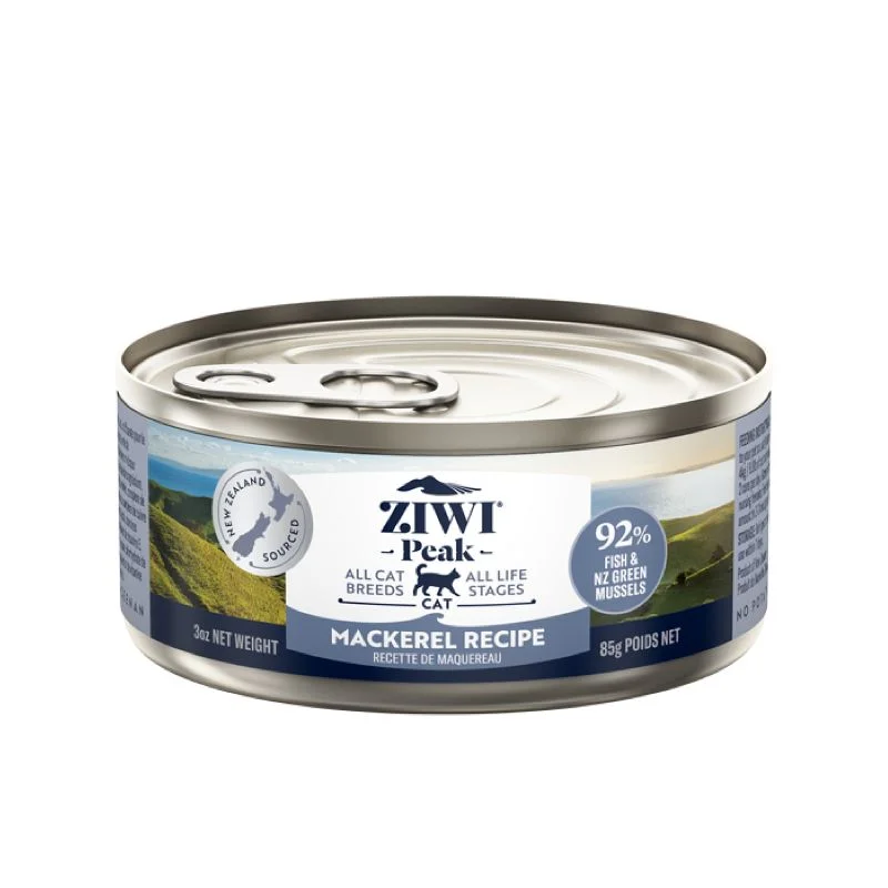    - Chicken flavor cat food  Ziwi Peak Wet Cat Food Mackerel Canned 85G