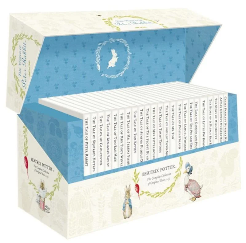 -Splash-proof food bowl AND Anti-choking slow food bowlThe World of Peter Rabbit - The Complete Collection of Original Tales 1-23 White Jackets -Splash-proof food bowl AND Anti-choking slow food bowlThe World of Peter Rabbit - The Complete Collection of Original Tales 1-23 White Jackets