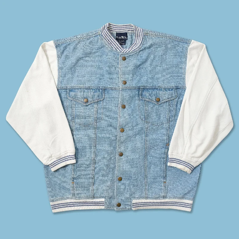 - Postoperative pet anti-licking Elizabethan collarVintage Denim Varsity Jacket XLarge