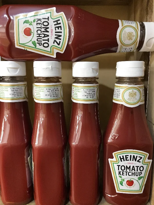---5x Heinz Spicy Tomato Ketchup (5x342g)
