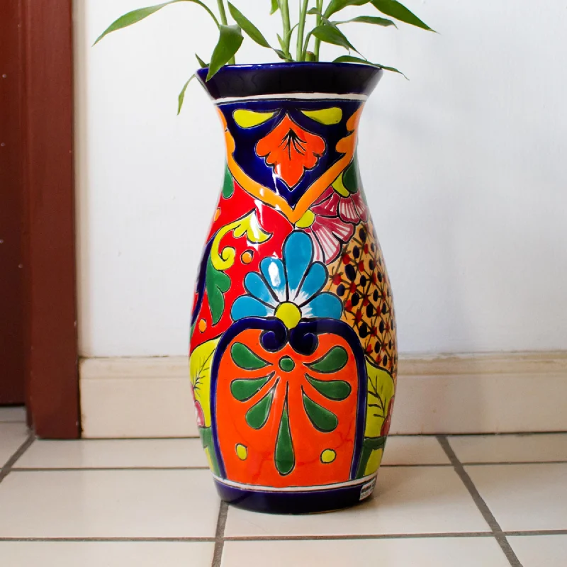 -Anti-scratch scratching board AND cat bed in oneColorful Curves Curvy Talavera-Style Ceramic Vase Crafted in Mexico -Anti-scratch scratching board AND cat bed in oneColorful Curves Curvy Talavera-Style Ceramic Vase Crafted in Mexico