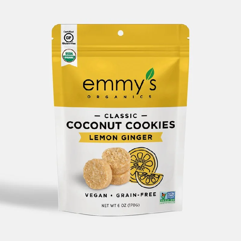 - Deodorizing cat litter tofu litterEmmy's Organics Lemon Ginger Coconut Cookies 6oz