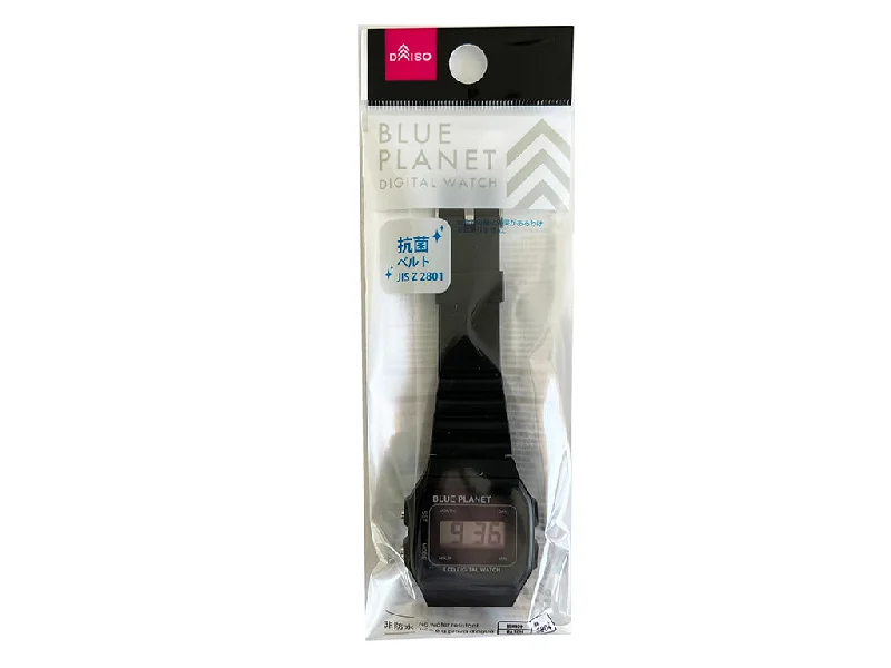 - Foldable and portable cat bagDigital Watch BluePlanetA Black-