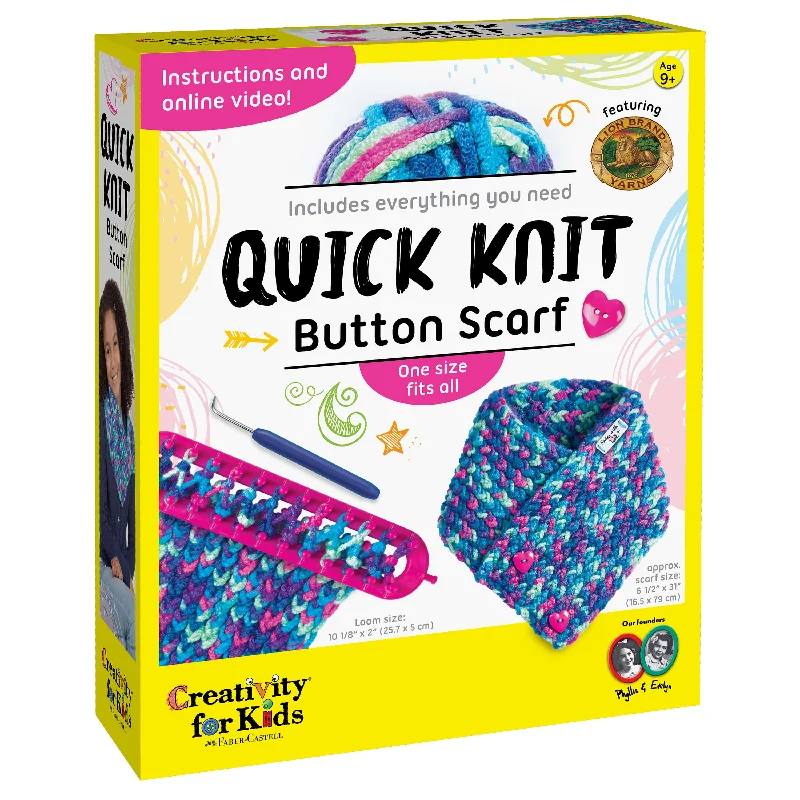 - Pet smart GPS locatorQuick Knit Button Scarf