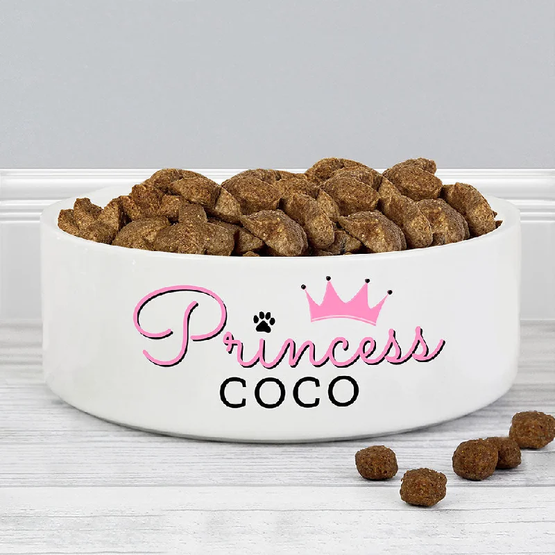- Dog disposable foam shower gelPersonalised Princess 14cm Medium Ceramic White Pet Bowl - Dog disposable foam shower gelPersonalised Princess 14cm Medium Ceramic White Pet Bowl
