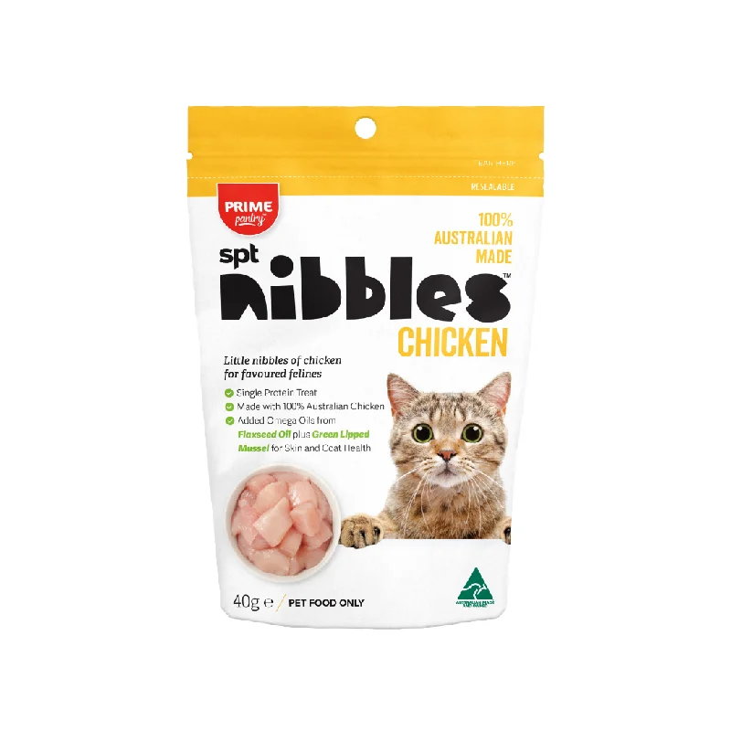    - Where to buy imported cat food  Prime100 PANTRY Nibbles Chicken Cat Treats 40G