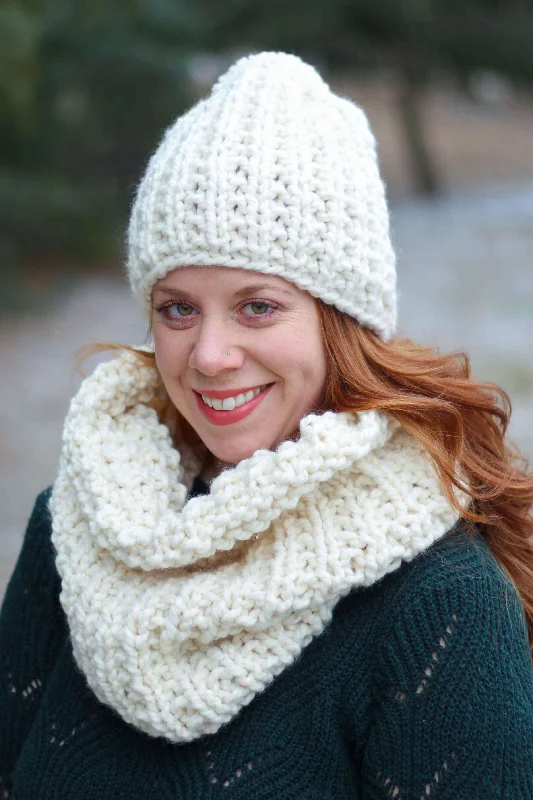 - Winter warm clothes for short-haired dogsKnit Kit - Tullamore Toque & Cowl
