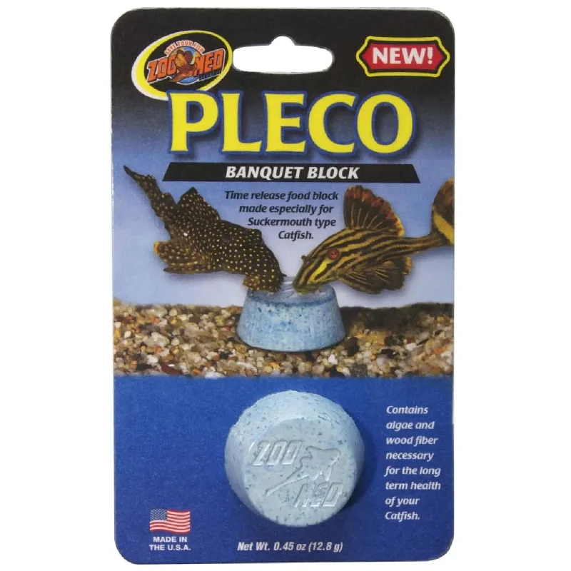 - Summer pet ice matZoo Med Pleco Banquet Fish Feeding Block
