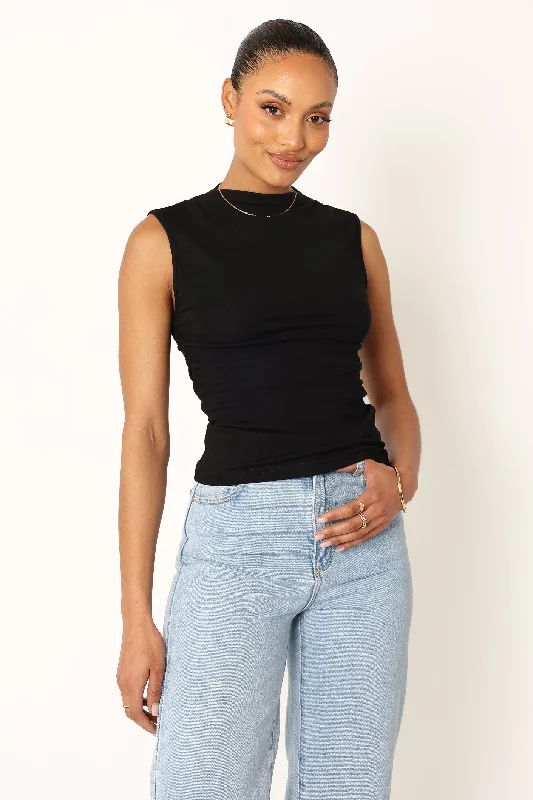 - Parrot climbing and standing wooden frameNissa Top - Black