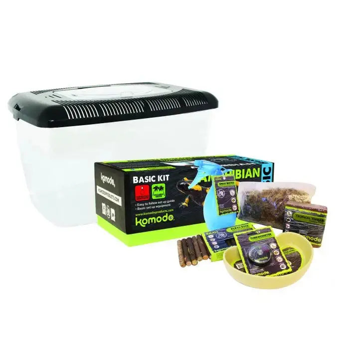 - Air box TSA certified check-inKomodo Basic Amphibian Kit Vivariums for Reptiles