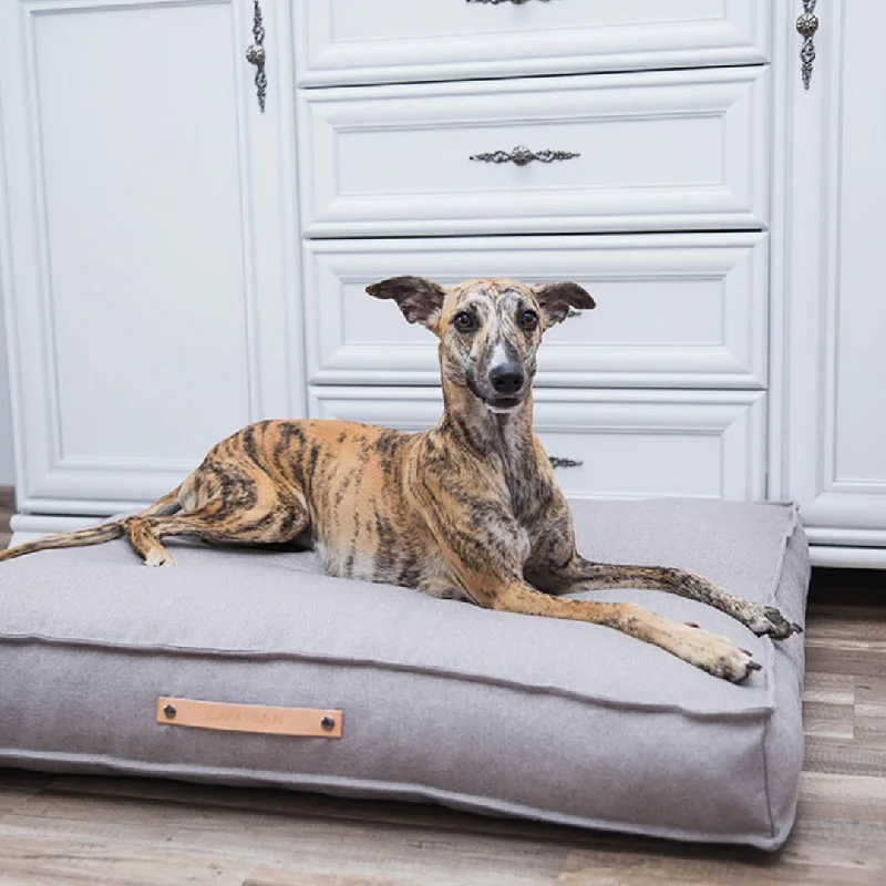 ---Tove Nut Cushion Dog Bed by Labbvenn