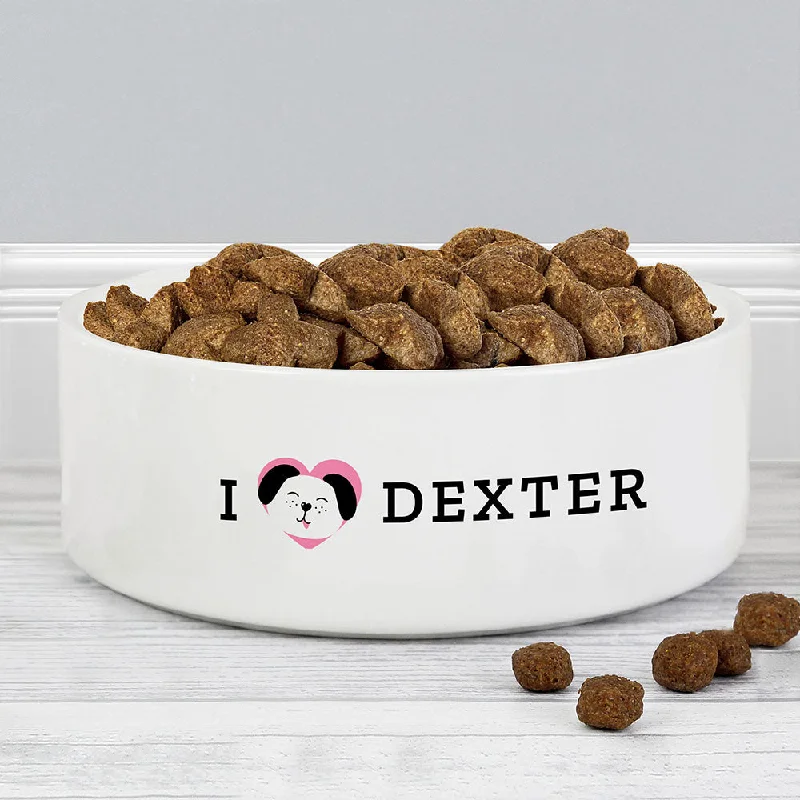 - Climbing pet constant temperature heating padPersonalised I Love my Dog - Cute Design 14cm Medium Ceramic White Pet Bowl - Climbing pet constant temperature heating padPersonalised I Love my Dog - Cute Design 14cm Medium Ceramic White Pet Bowl