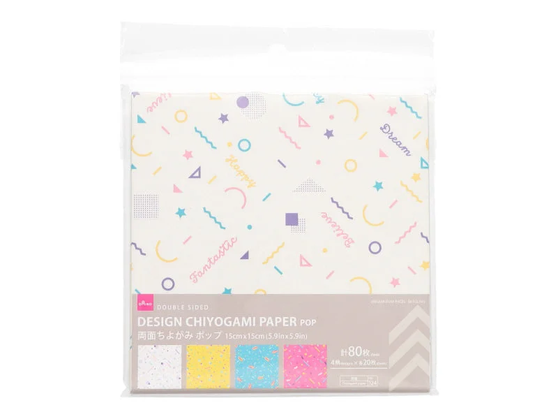 - Degradable pet feces bagDouble Sided Chiyogami Paper Pop