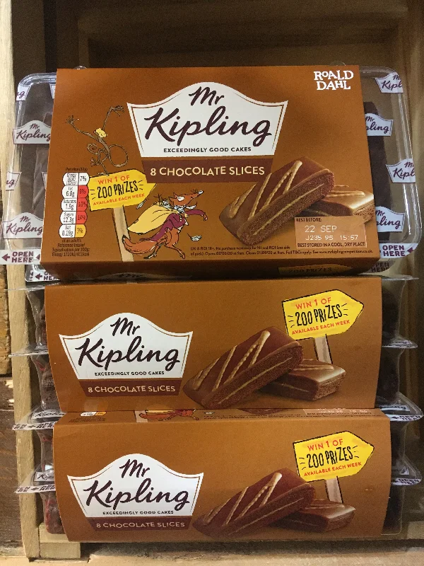 - Pet vitamin complex nutrition tablets24x Mr Kipling Chocolate Slices (3x8 Pack)
