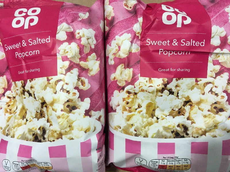 - Cat stress soothing spray4x Co-Op Sweet & Salted Popcorn Bags (4x100g)