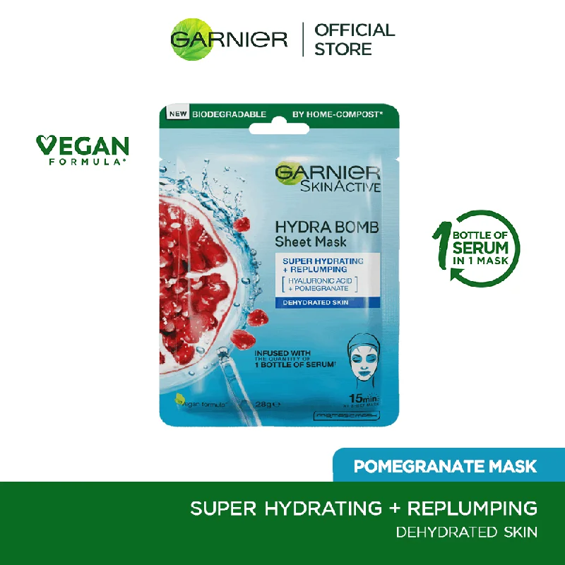 - Dog anti-slip matGARNIER TISSUE MASK HYDRA BOMB PLUMPING 28GM