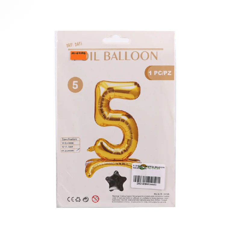 - Air box TSA certified check-inA-39-40 Birthday Foil Balloons Mix Ir 40 Inch