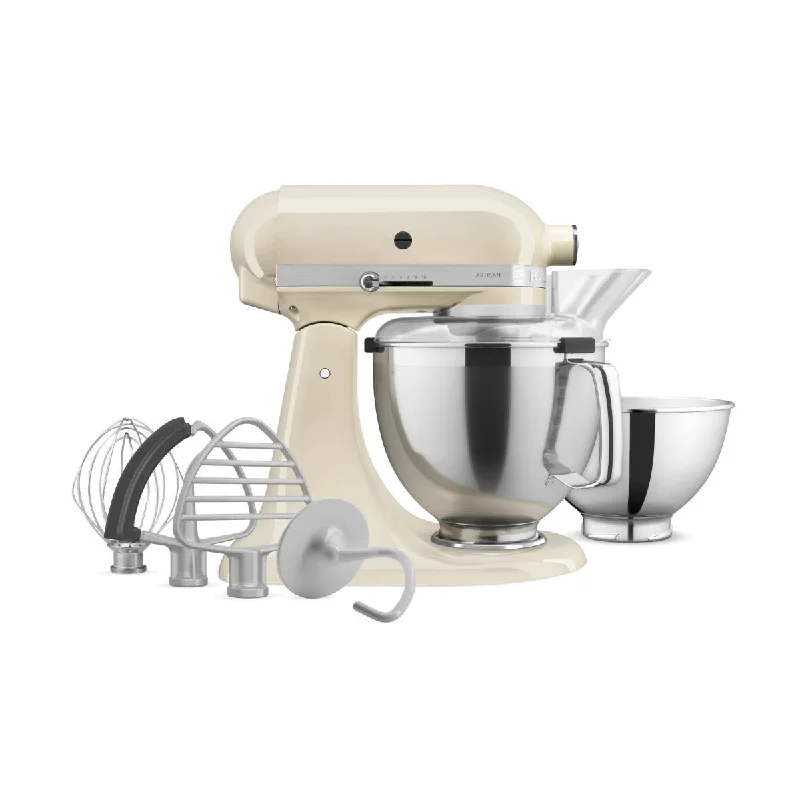 ---KitchenAid KSM195 Artisan Series Stand Mixer Almond Cream 4.8L