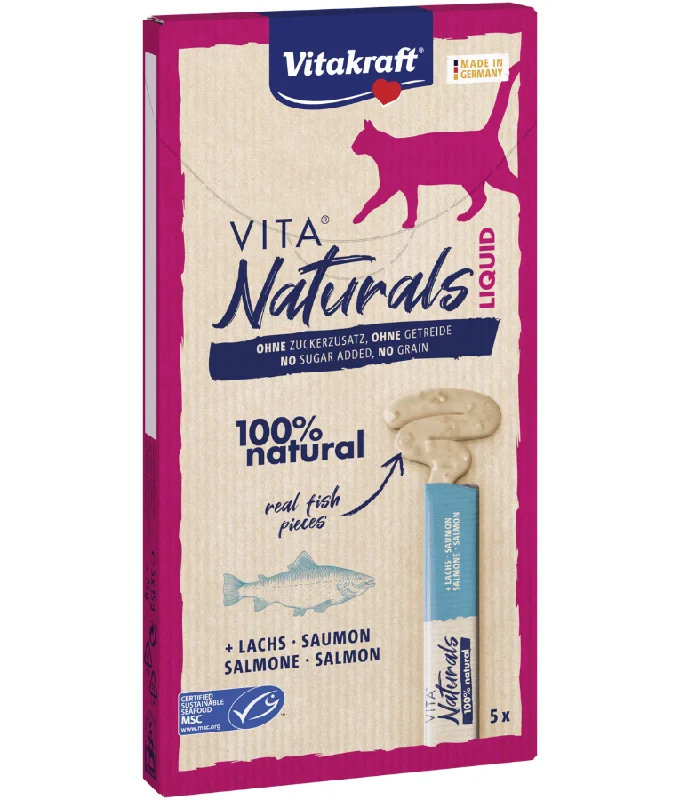    - Cat food for picky eaters  Vitakraft - Vita Naturals With Salmon 5x15g