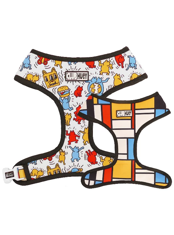 Pet Halloween clothesThe Art Critic Reversible Harness