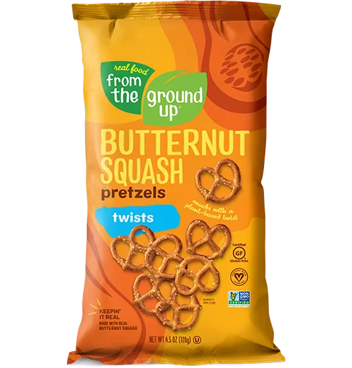 - ​​Christmas pet Christmas clothingFrom The Ground Up Butternut Pretzels 4.5 OZ