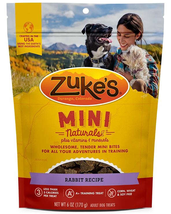 - Gastrointestinal conditioning dog foodZuke's Mini Naturals Rabbit Recipe