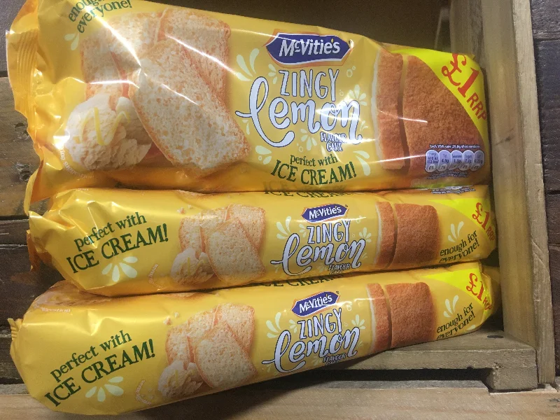 - Teething and chewing toys for puppies3x McVitie's Zingy Lemon Flavour Cakes (3x £1 Cakes) - Teething and chewing toys for puppies3x McVitie's Zingy Lemon Flavour Cakes (3x £1 Cakes)