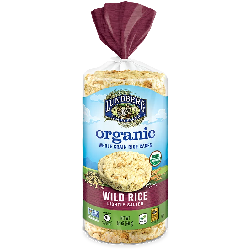---Lundberg Rice Cake Wild Og 8.5 Oz